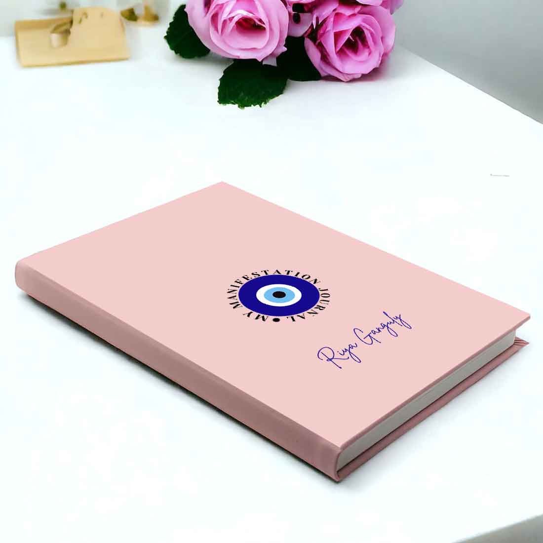 Nutcase Customized Evil Eye Diary - A5 Size Hard Cover Diaries with Calendar & Planner