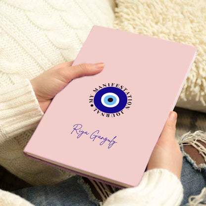 Nutcase Customized Evil Eye Diary - A5 Size Hard Cover Diaries with Calendar & Planner