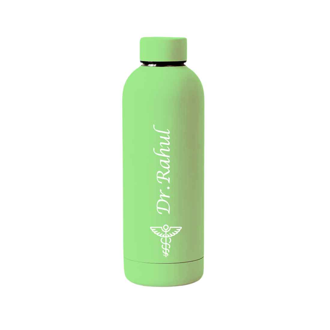 Custom Insulated Water Bottles for Doctors - Stainless Steel, BPA-Free, Leakproof Water Bottles for Travel, Hospital, Gym, and Home