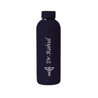 Custom Insulated Water Bottles for Doctors - Stainless Steel, BPA-Free, Leakproof Water Bottles for Travel, Hospital, Gym, and Home