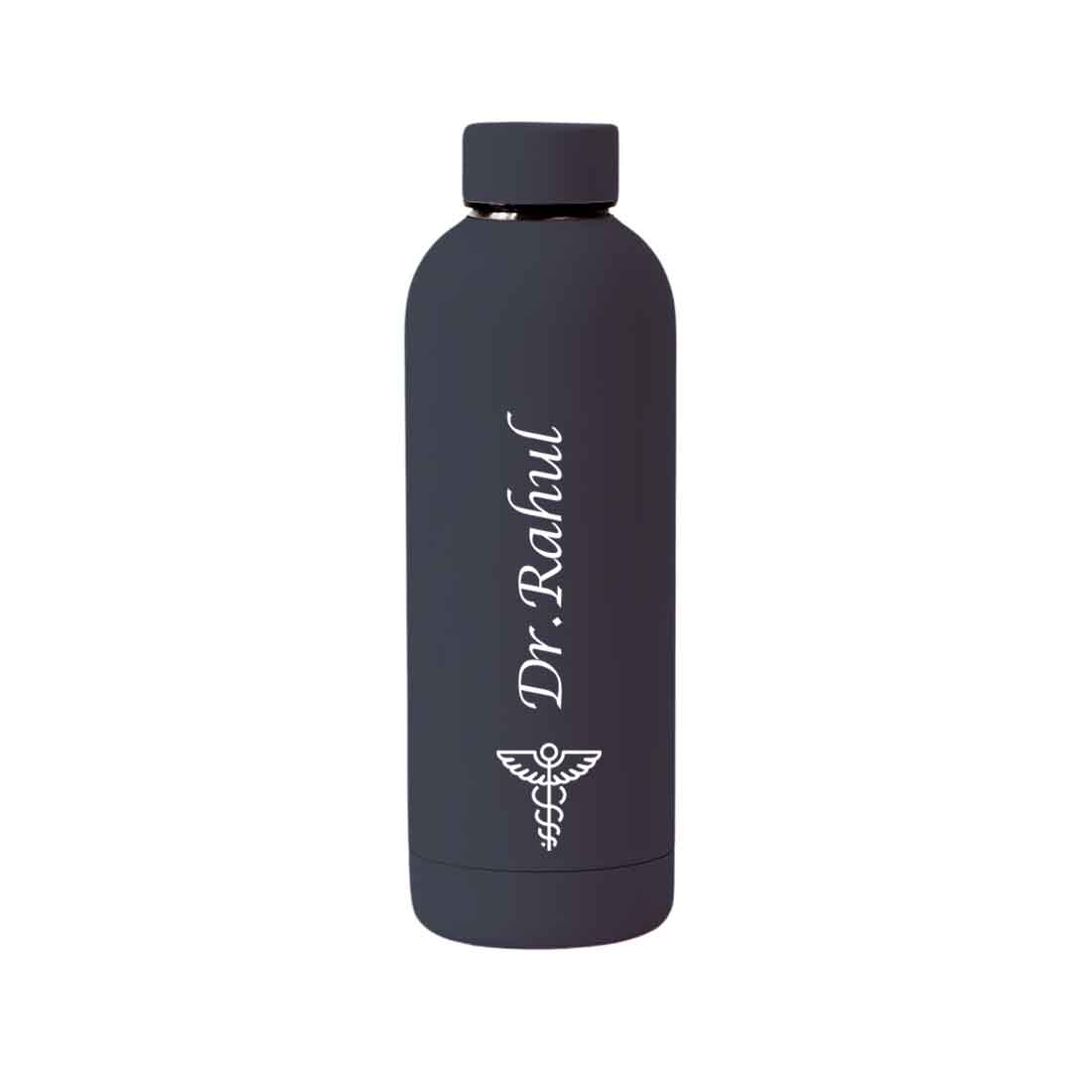 Custom Insulated Water Bottles for Doctors - Stainless Steel, BPA-Free, Leakproof Water Bottles for Travel, Hospital, Gym, and Home