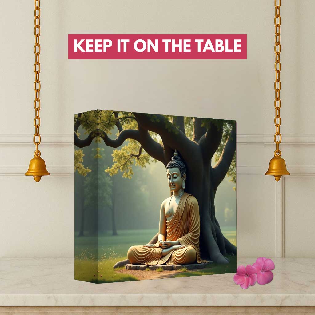 Buddha Light Lamp – Elegant Spiritual Lamp for Calm & Harmony at Home