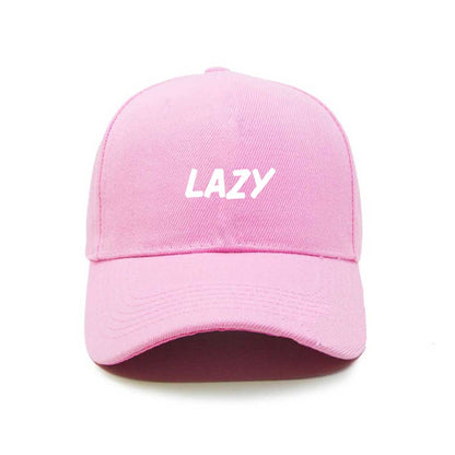 Women's Baseball Cap with Text - Pink