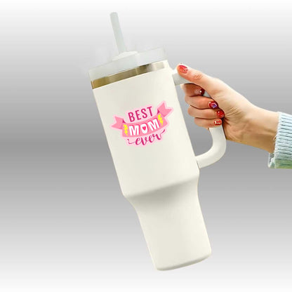 Mother’s Day Gift for Mom – 1200ml Water Tumbler with Handle | Double Insulated Stainless Steel Bottle