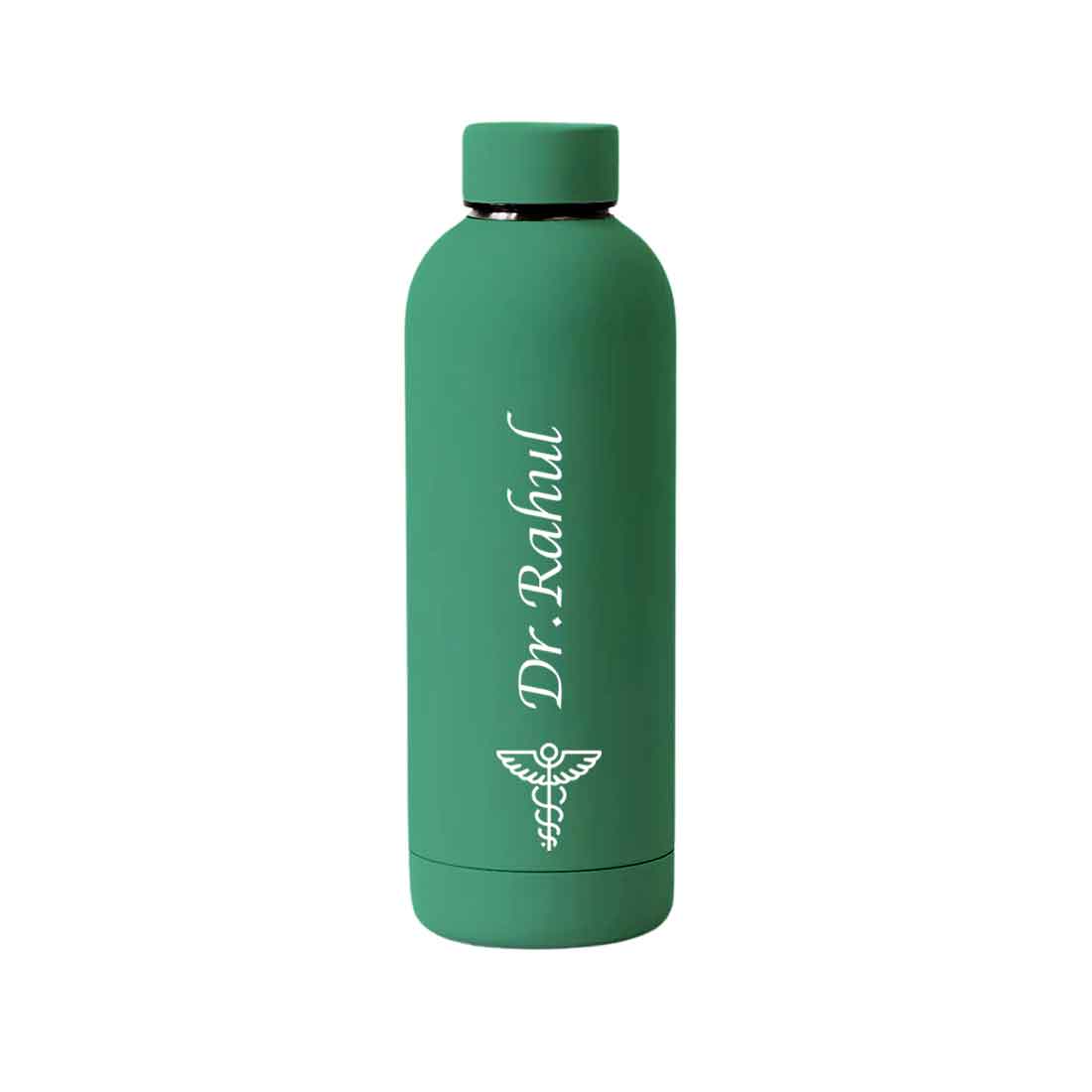 Custom Insulated Water Bottles for Doctors - Stainless Steel, BPA-Free, Leakproof Water Bottles for Travel, Hospital, Gym, and Home