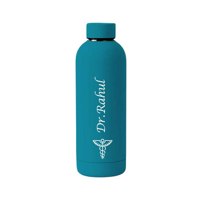 Custom Insulated Water Bottles for Doctors - Stainless Steel, BPA-Free, Leakproof Water Bottles for Travel, Hospital, Gym, and Home