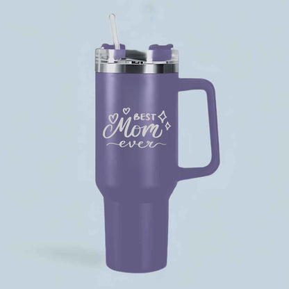 Gift for Mom – Mother’s Day Engraved Water Bottle | 1200ml Cold Tumbler Flask with Handle