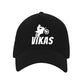 Nutcase Customized Name Cap - Black Cap with Name for Bikers