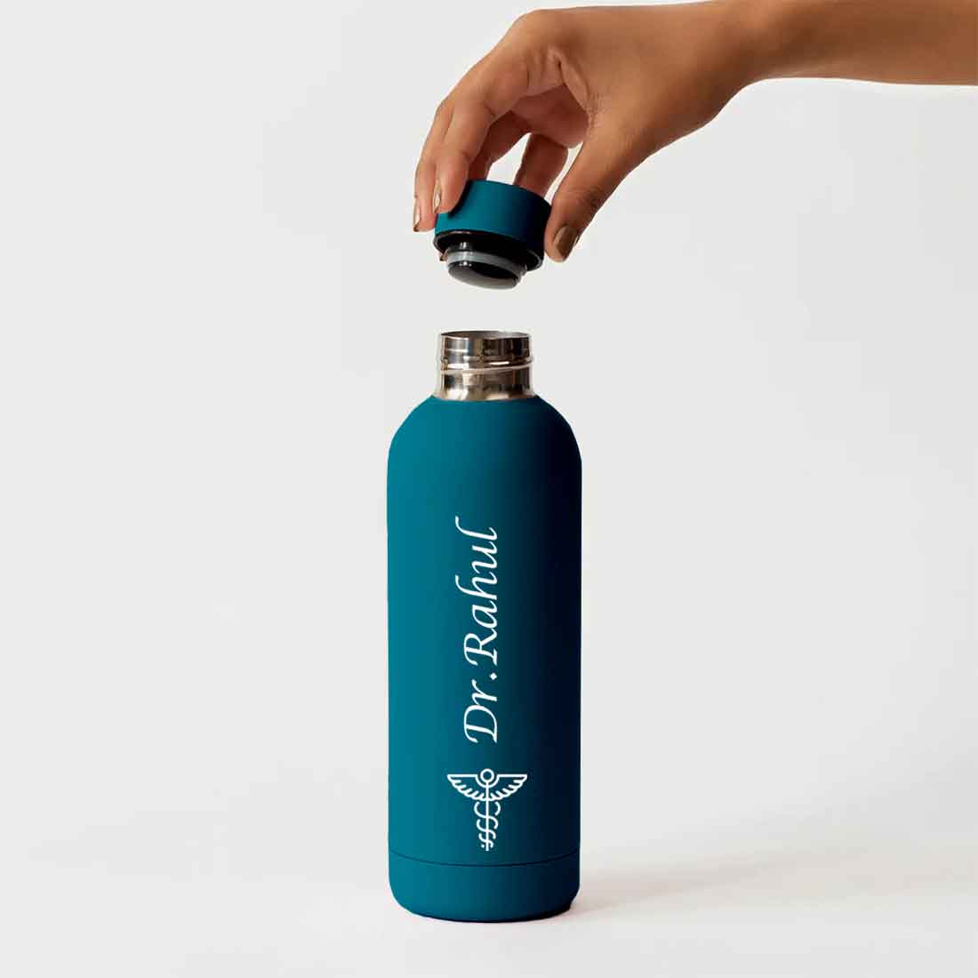 Custom Insulated Water Bottles for Doctors - Stainless Steel, BPA-Free, Leakproof Water Bottles for Travel, Hospital, Gym, and Home