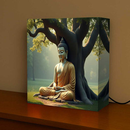 Buddha Light Lamp – Elegant Spiritual Lamp for Calm & Harmony at Home