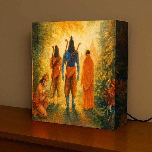 Ram Lamp Spiritual Night Light – Perfect for Gifting & Home Decoration