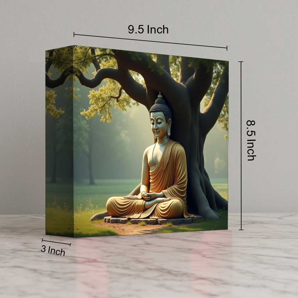 Buddha Light Lamp – Elegant Spiritual Lamp for Calm & Harmony at Home