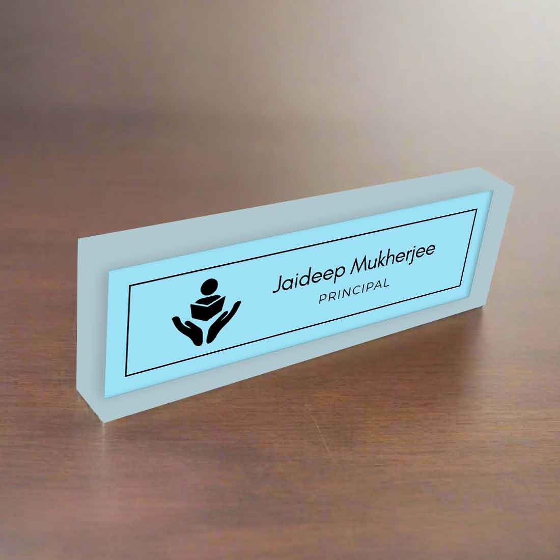 Principal Desk Name Plate – Personalized Professional Accessory for Teachers and Principals