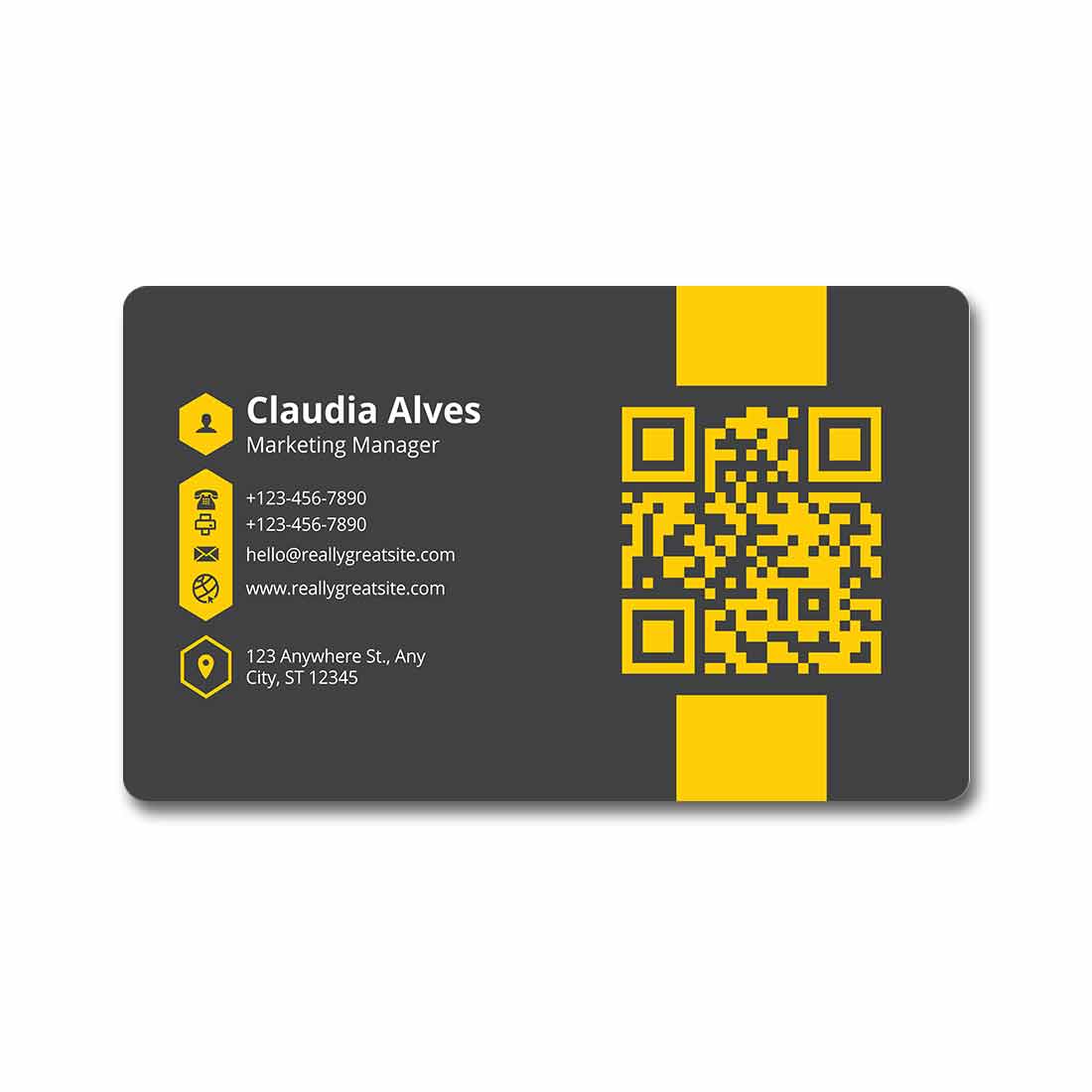 qr code visiting card