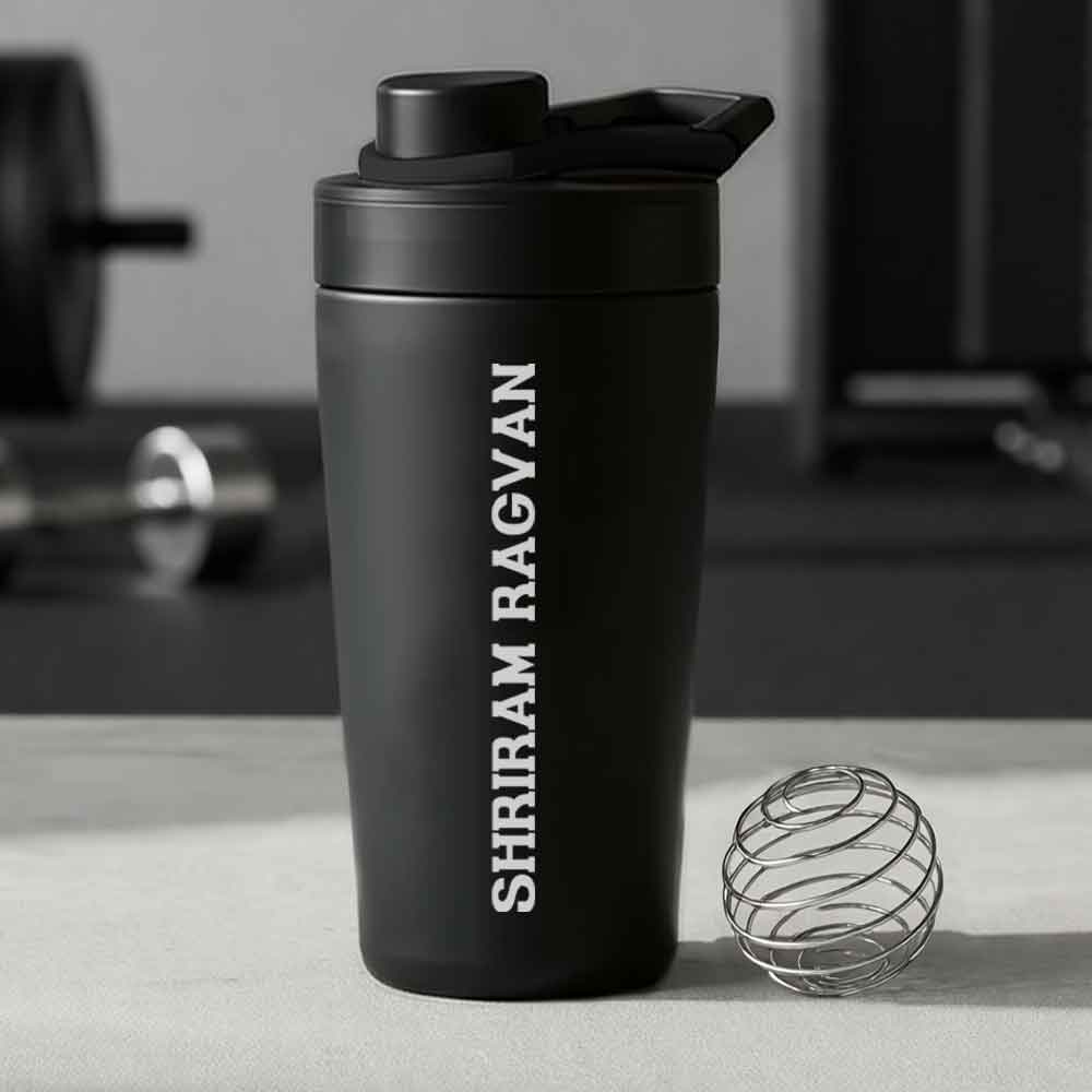 Customized Protein Shaker Bottle for Workouts Custom Gym Sipper with Whisk Ball
