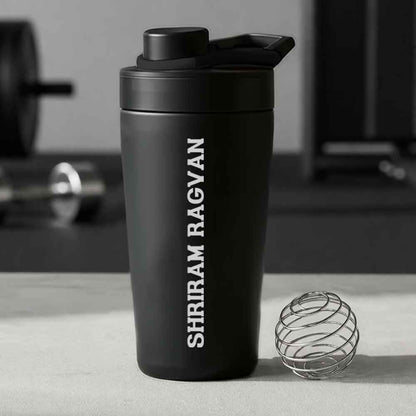 Customized Protein Shaker Bottle for Workouts Custom Gym Sipper with Whisk Ball