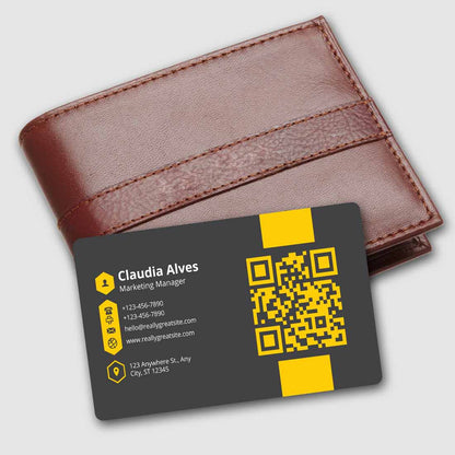 make a qr code business card 