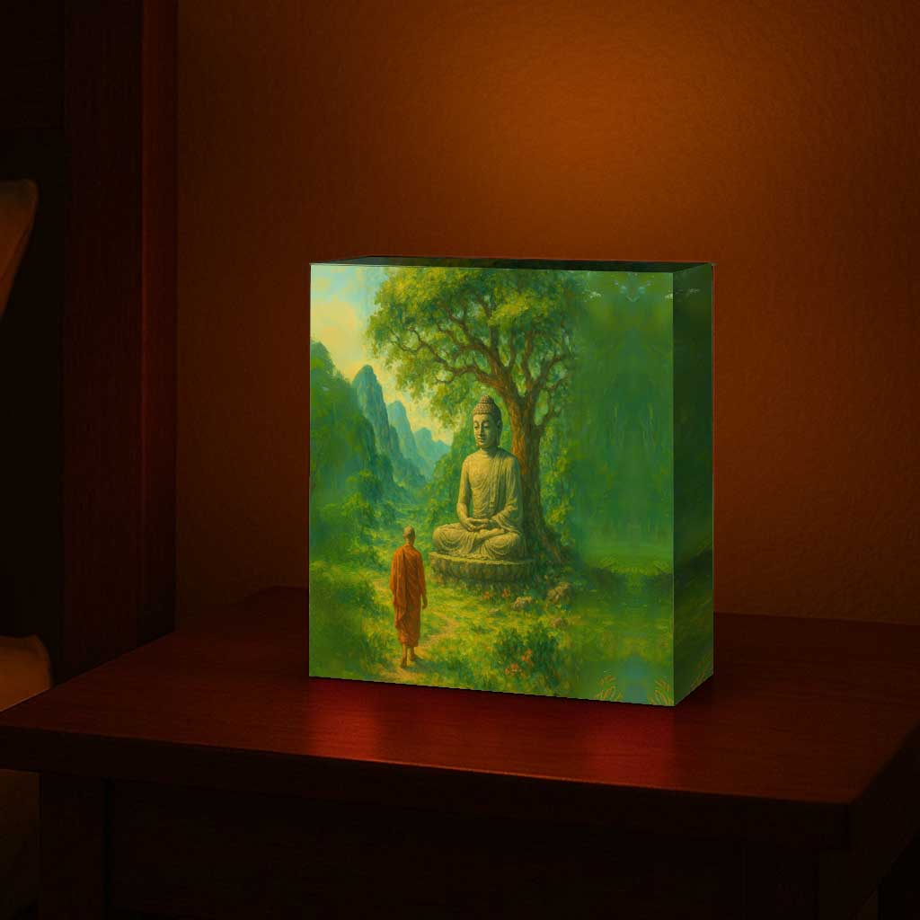 Buddha Light – Tranquil Night Light with Peaceful Buddha Design