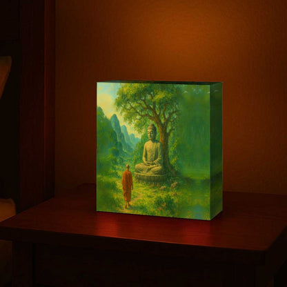 Buddha Light – Tranquil Night Light with Peaceful Buddha Design