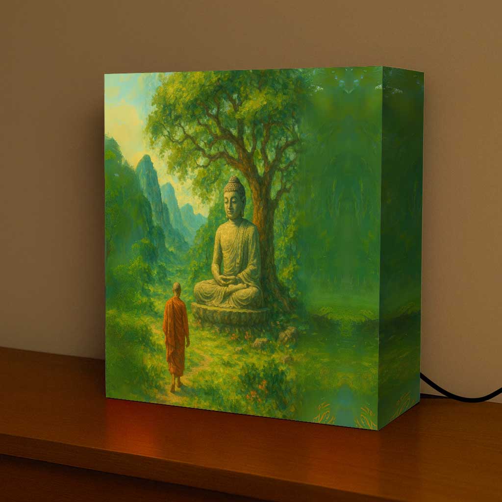 Buddha Light – Tranquil Night Light with Peaceful Buddha Design
