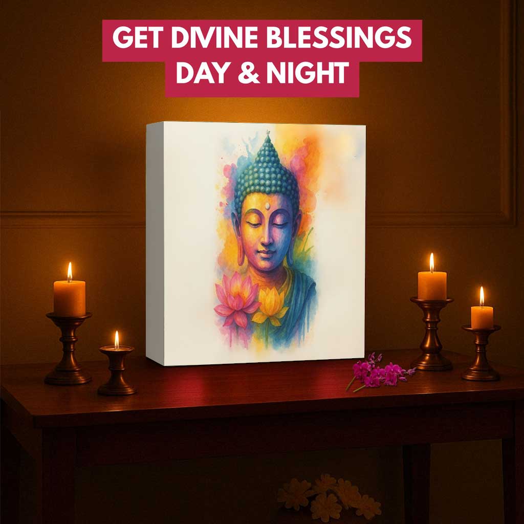 Buddha Lamp – Spiritual Home Décor Light for Peace & Mindfulness