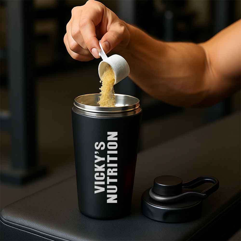 Custom Protein Shaker Bottle Mixer Sippers Gym Workouts with Whisk Ball