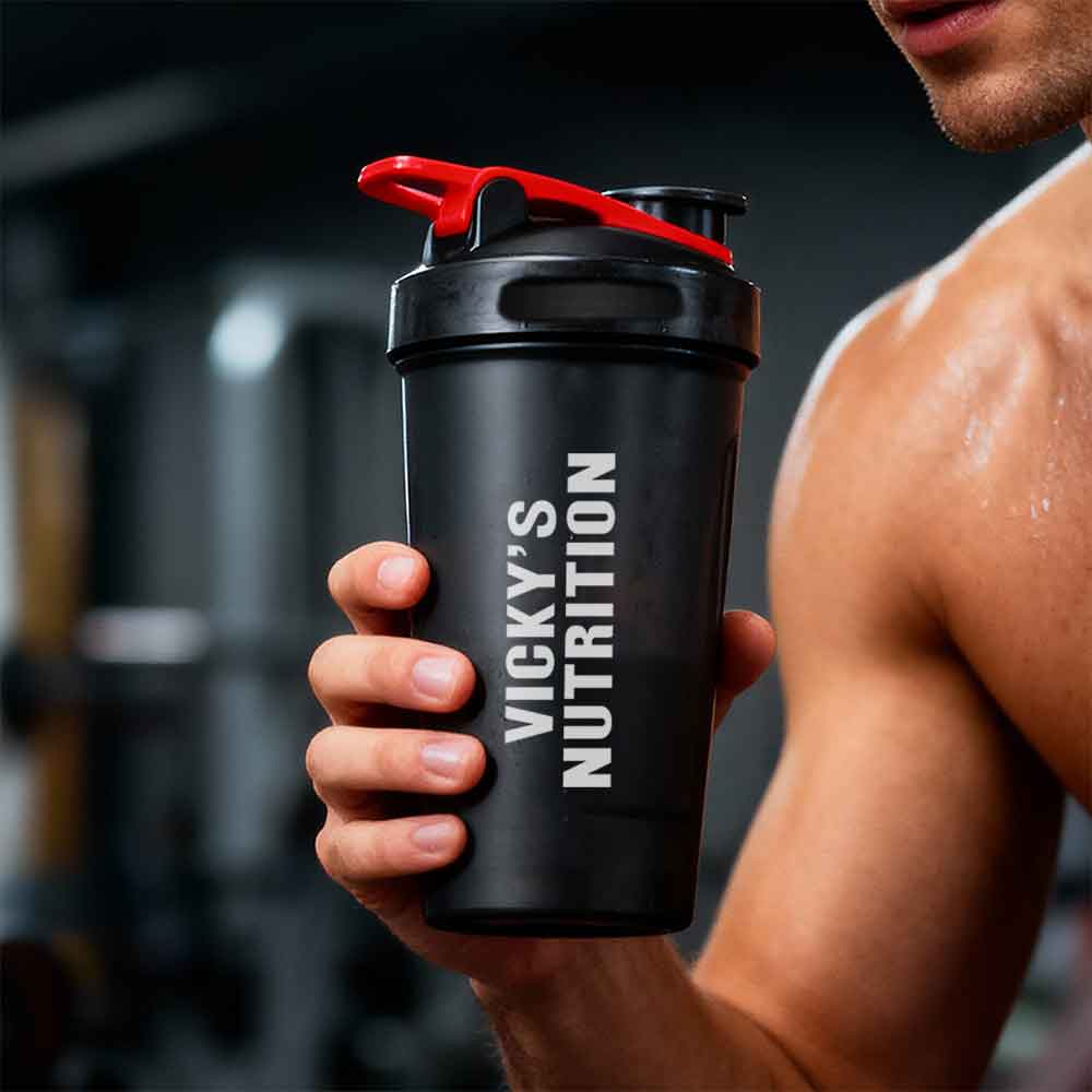 Custom Protein Shaker Bottle Mixer Sippers Gym Workouts with Whisk Ball