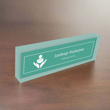 Principal Desk Name Plate – Personalized Professional Accessory for Teachers and Principals