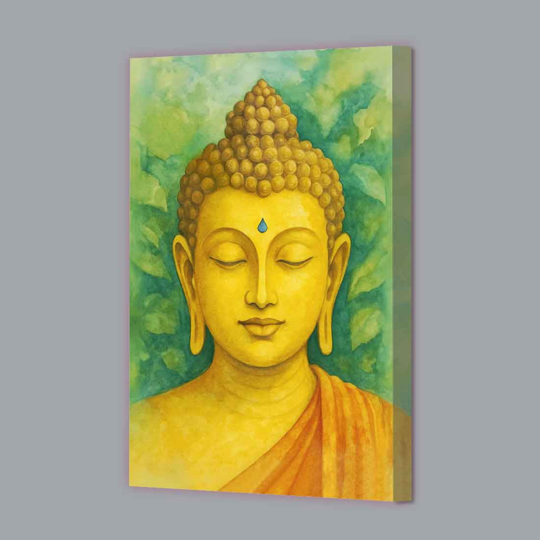 Buddha Photo Frame with LED Light – Premium Acrylic Wall Art for Home & Office Décor