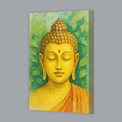 Buddha Photo Frame with LED Light – Premium Acrylic Wall Art for Home & Office Décor