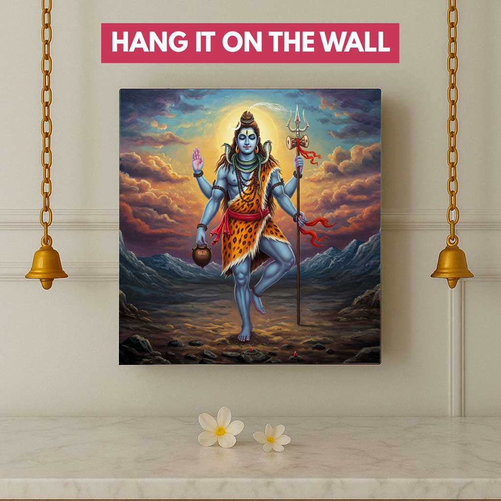 Shiva Lamp for Spiritual Home Decoration –  Beautiful God Lamp