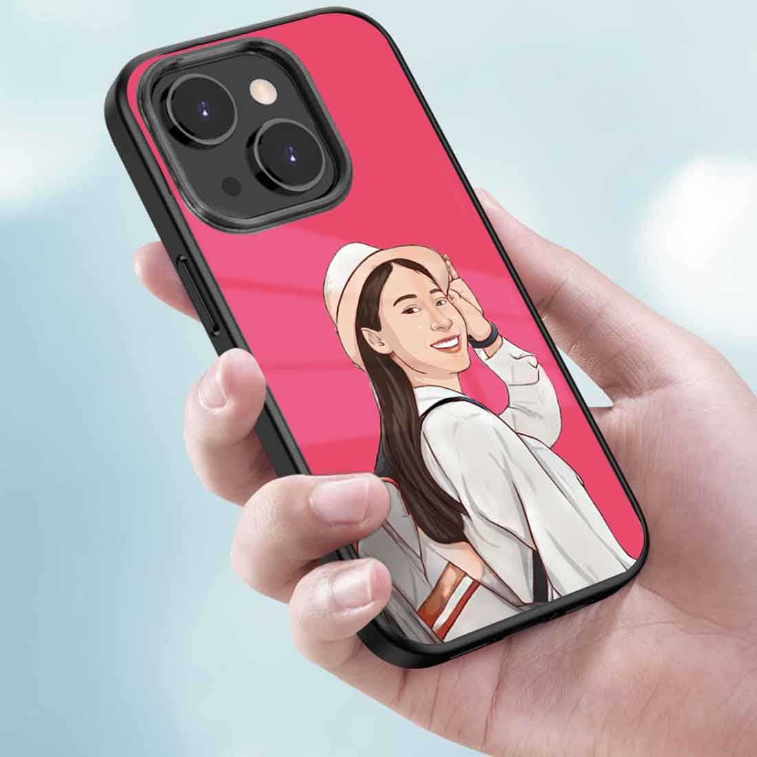 Custom Photo Printed Mobile Cover Design iPhone 13 Back Case