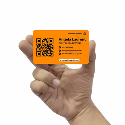 qr code visiting card