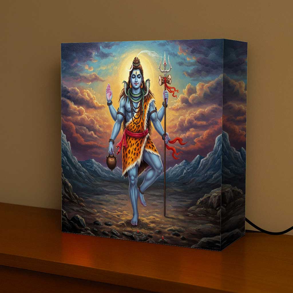 Shiva Lamp for Spiritual Home Decoration –  Beautiful God Lamp