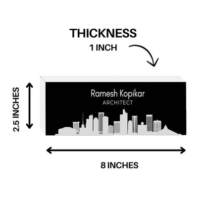 Table Name Board for Architecture – Personalized Professional Desk Display