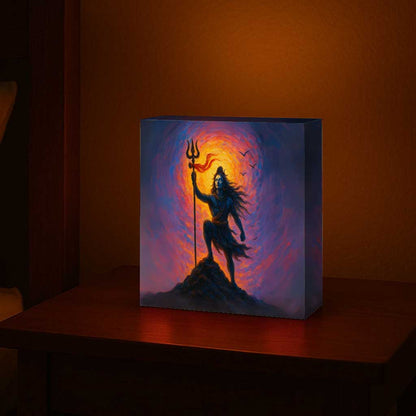 Shiva Light Lamp for Spiritual Home Décor – Beautiful Mahadev LED Lamp