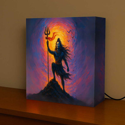 Shiva Light Lamp for Spiritual Home Décor – Beautiful Mahadev LED Lamp