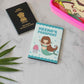 Cute Personalized Girl Passport Cover  -Jellyfish Blue