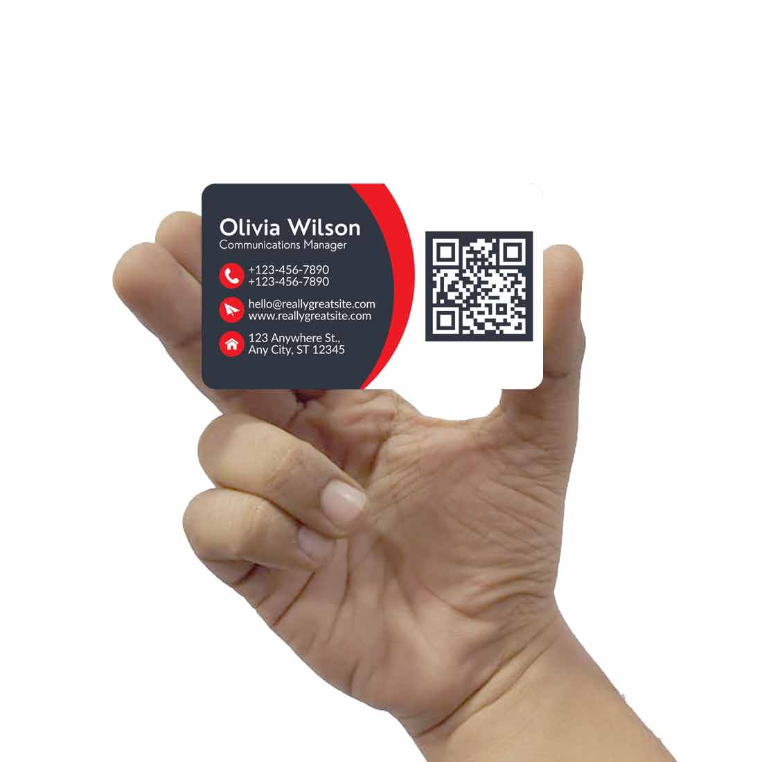 qr code visiting card