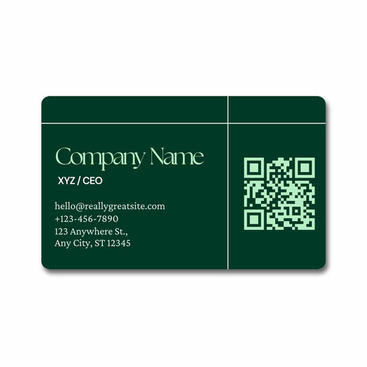 make a qr code for business card