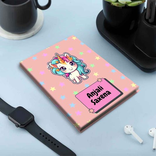 Cute Mini Diaries with Name - Custom Printed Diary for Kids