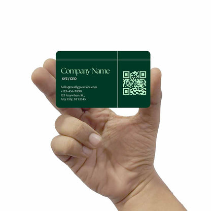 digital qr code business card