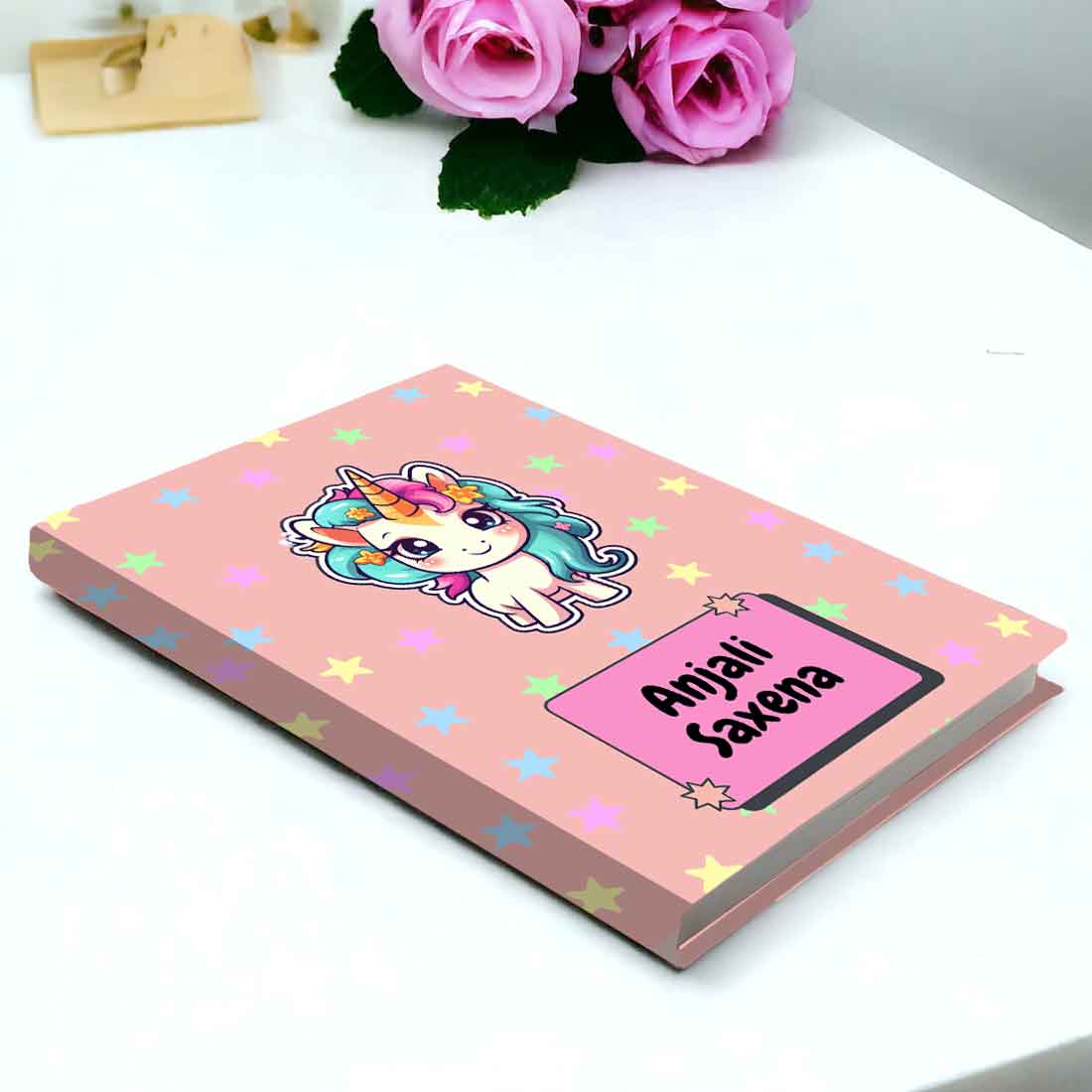 Cute Mini Diaries with Name - Custom Printed Diary for Kids