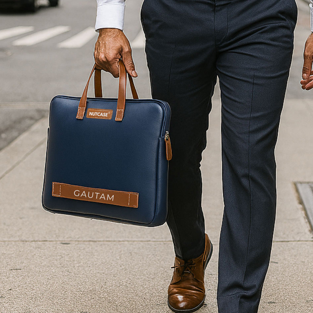 Custom Laptop Sleeve - Duo Tone Premium Laptop Carry Bag for up to 15” laptops
