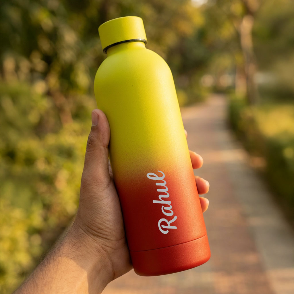 Custom Water Bottles Stainless Steel Water Bottle 500ml – Double Insulated, Leakproof, BPA-Free Flask