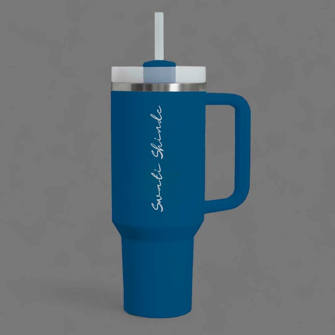 Nutcase Custom Mugs with Name Large Coffee Tumbler Cups 1200ml