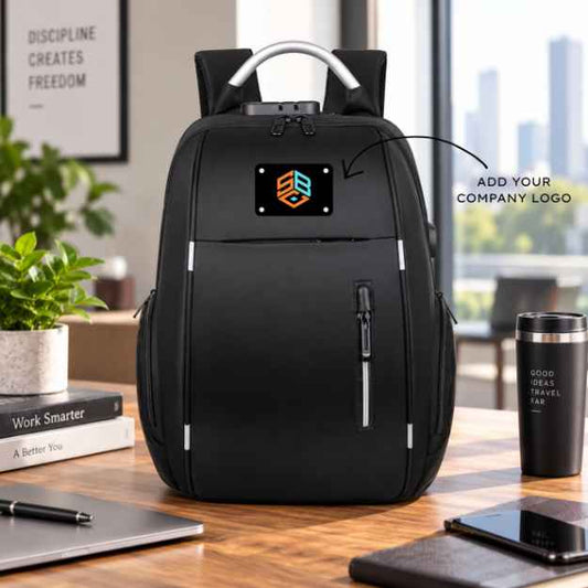 Custom Backpack with Lock with Combination Lock Compartment | Personalised Travel Backpack with USB Charging Port & Anti-Theft Design (Copy)