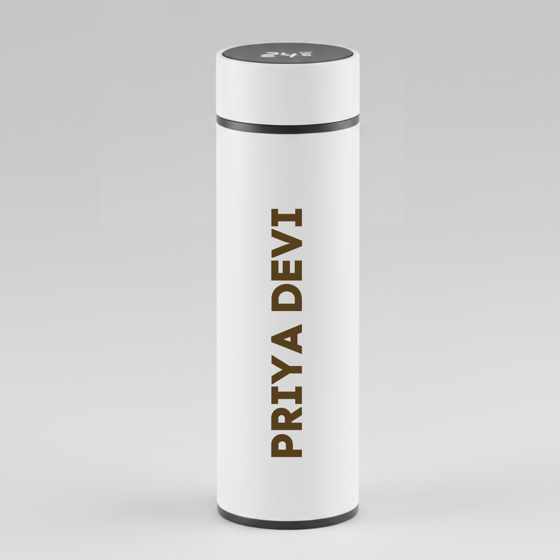 Custom Thermos Flask for Tea Coffee Travel Hot and Cold Drinks With Temperature Display