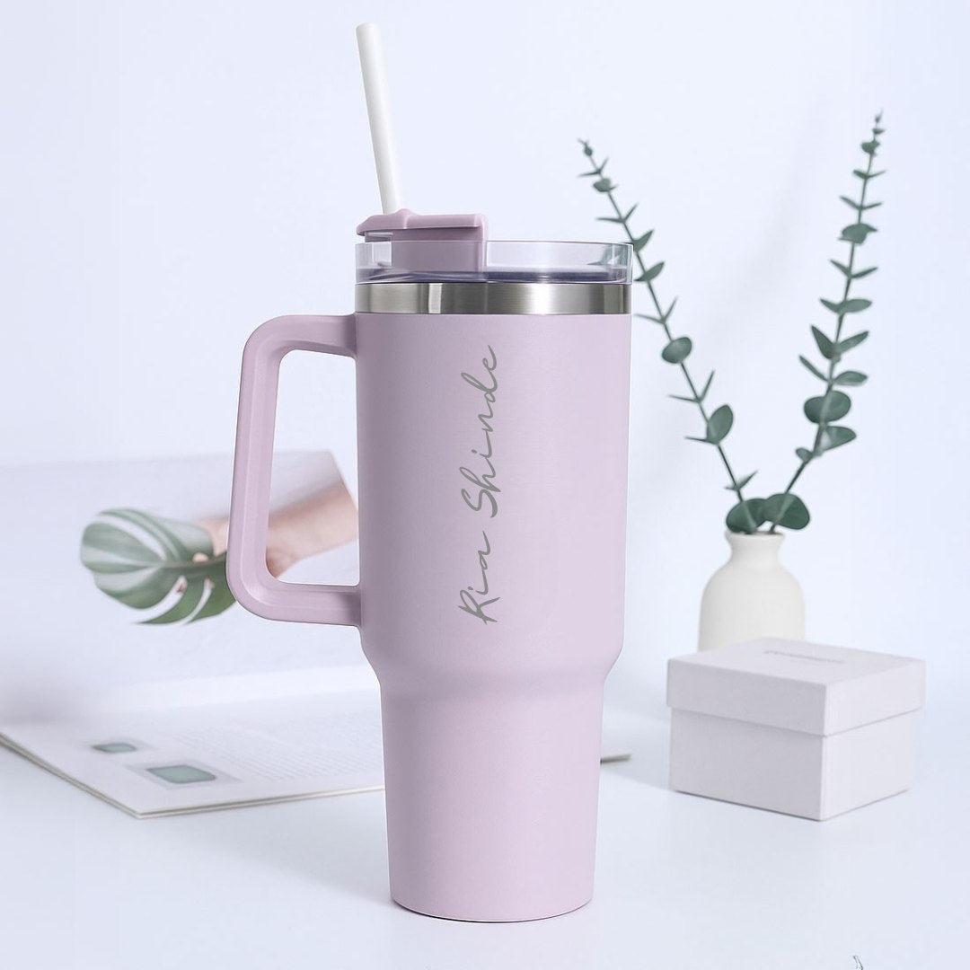 Nutcase Custom Mugs with Name Large Coffee Tumbler Cups 1200ml