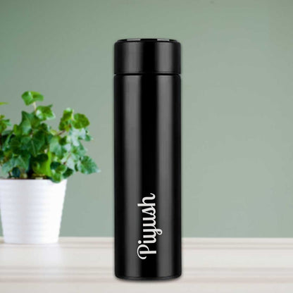 Personalized Diwali Gift Set Temperature Display Coffee Tumbler & Thermos Flask (500ml)